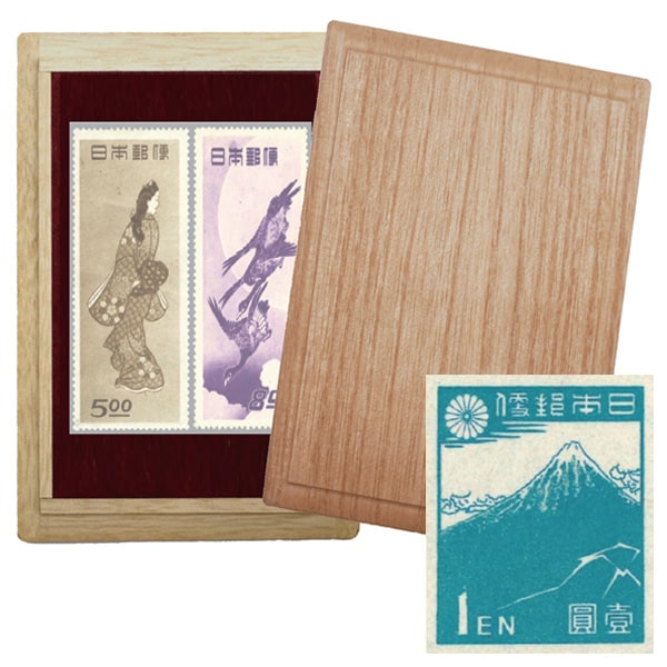 銭単位切手 昭和24年 月に雁 5面シート 薄れ部分あり 9800円 銭単位