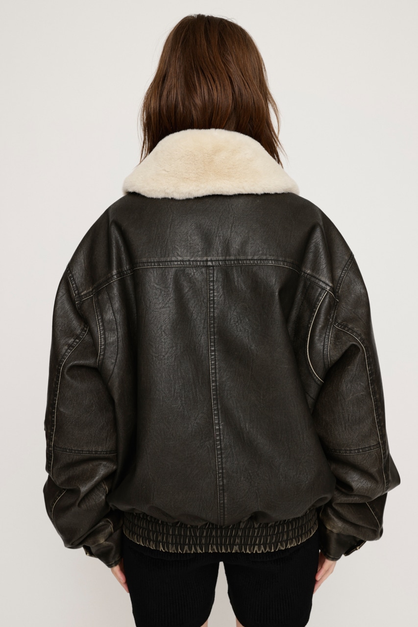 SLY | VINTAGE F／LEATHER S／ブルゾン (ブルゾン ) |SHEL'TTER WEBSTORE
