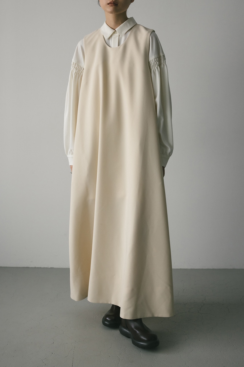 STYLEMIXER | Uネックフレアワンピース (ワンピース(ロング） ) |SHEL