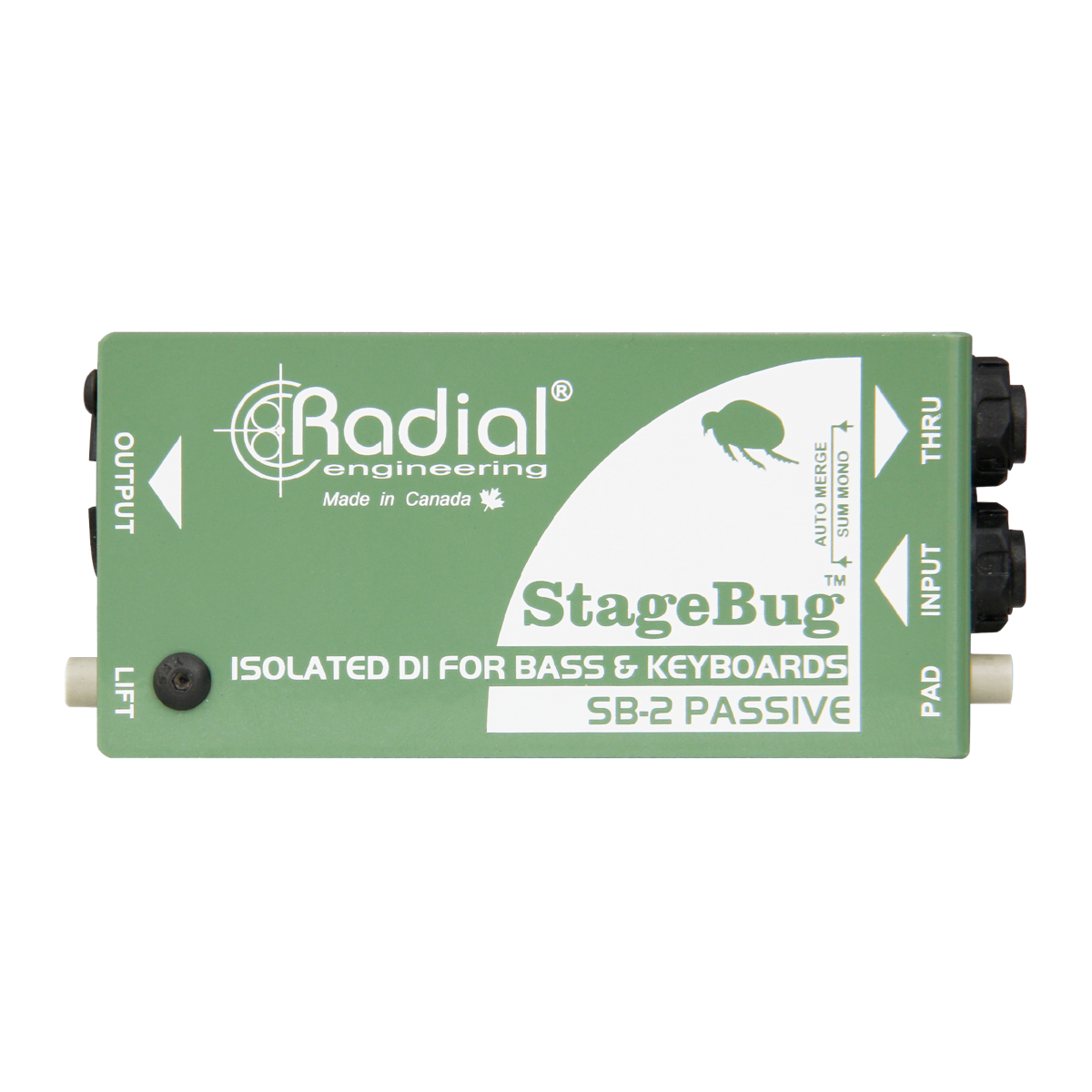 Radial Engineering（ラジアル・ラディアル） コンパクト・パッシブDI