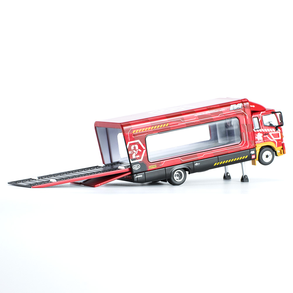 エヴァレーシング 1/64ミニカー EVA RACING TRANS PORTER HINO 500/EVA