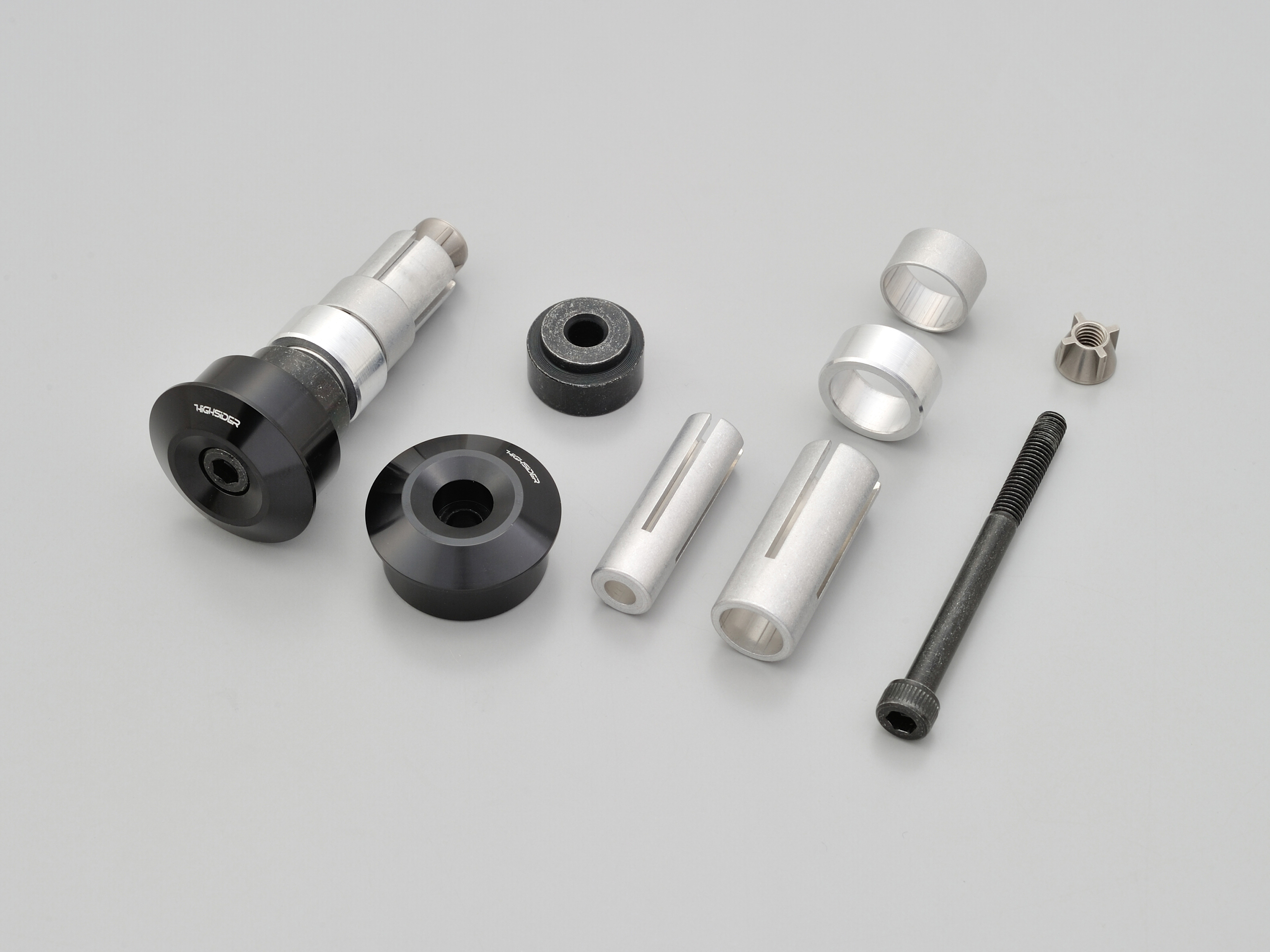 HIGHSIDER バーエンドミラーアダプター HONDA用（半月形状のインナー