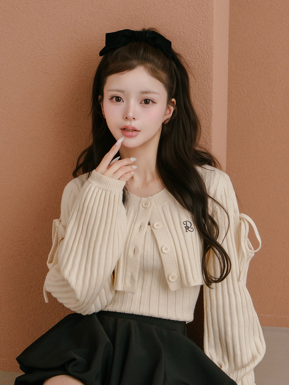 ショルダーオープンアンサンブルニットトップス – Darich (ダーリッチ)