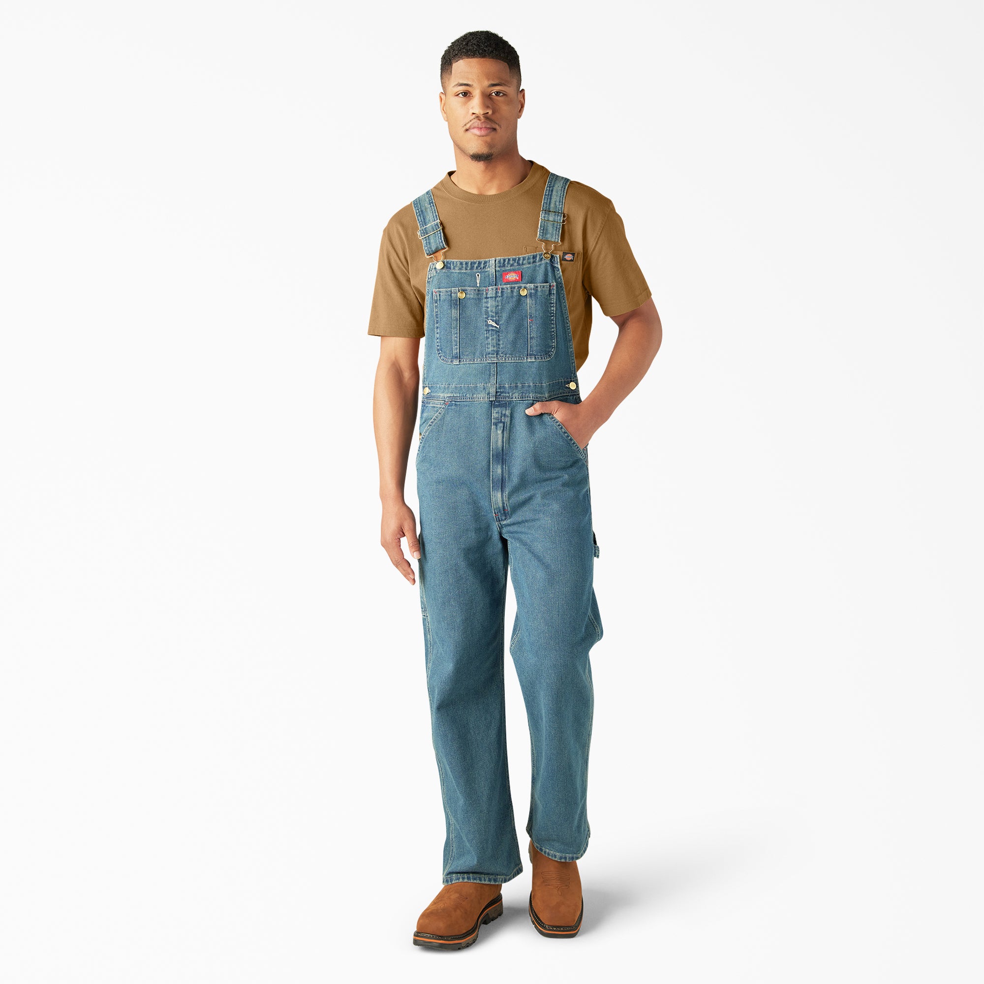 Indigo Bib Overalls | Dickies US