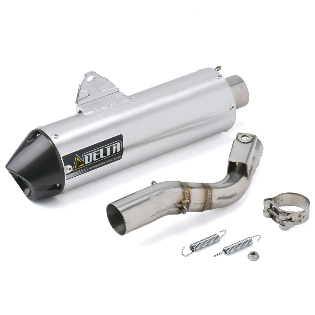 DELTA バレル4サイレンサー| Dirtbikeplus (ダートバイクプラス)