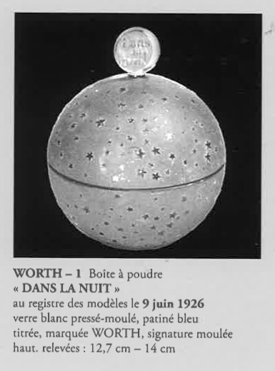 真夜中」ルネ・ラリックの蓋物《ギャルリーオルフェ》