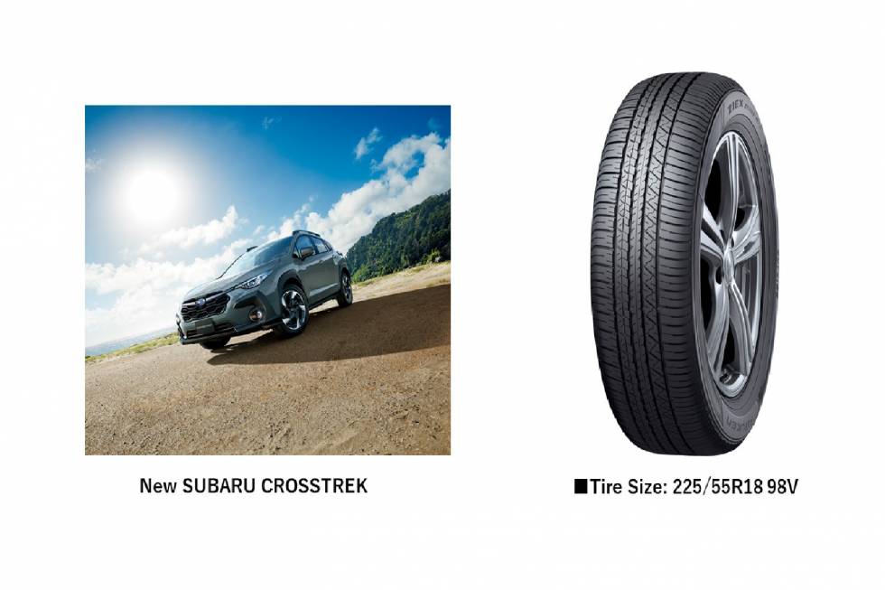 FALKEN｢ZIEX ZE001 A/S｣がSUBARUの新型｢CROSSTREK｣に装着 | FALKEN