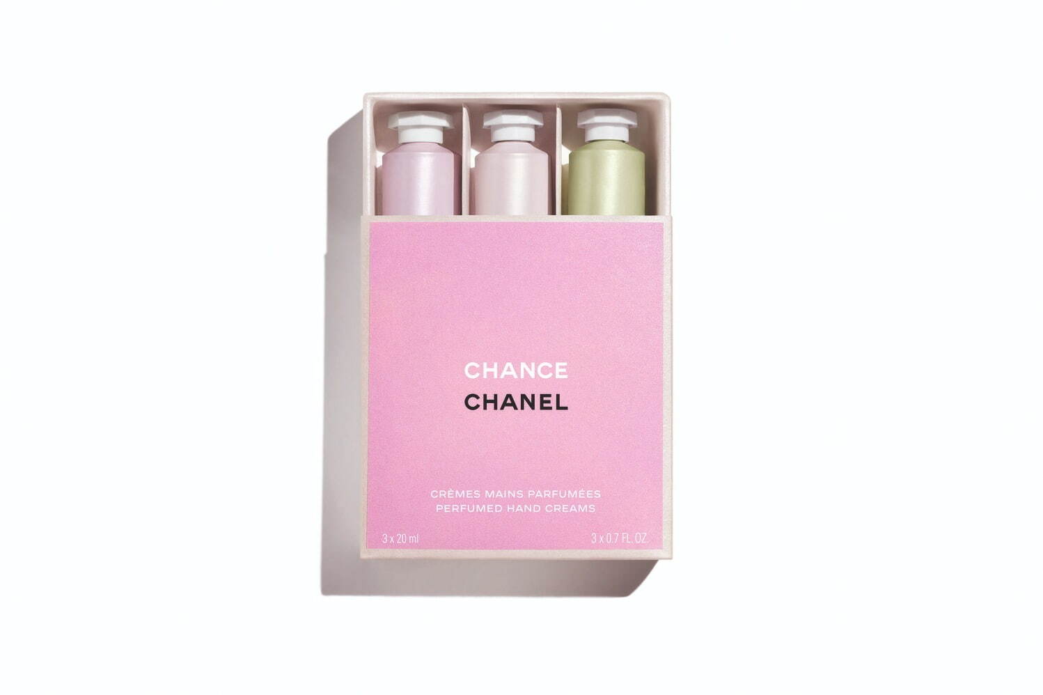 シャネル25年夏コスメ、人気フレグランス「チャンス」3つの香りを