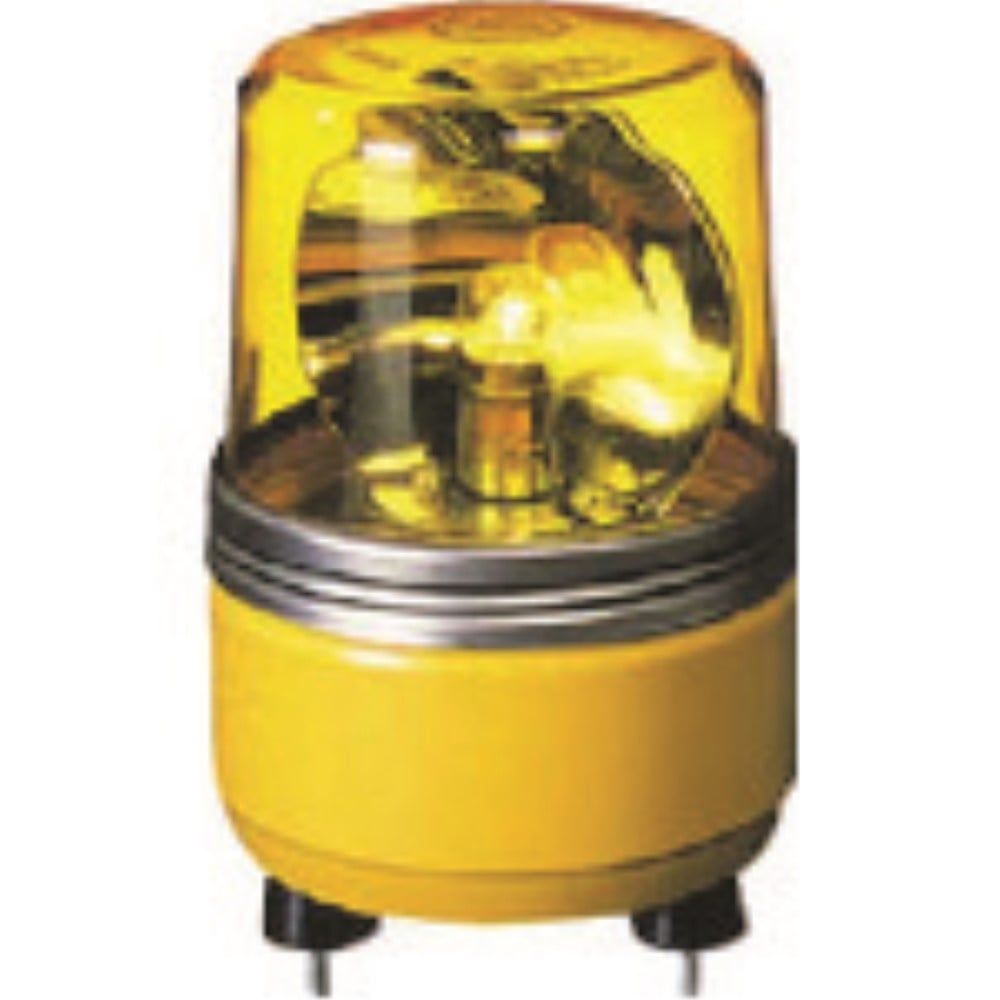 □パトライト SKH－EA型 小型回転灯 Φ100 黄 SKH-24EA(SKH