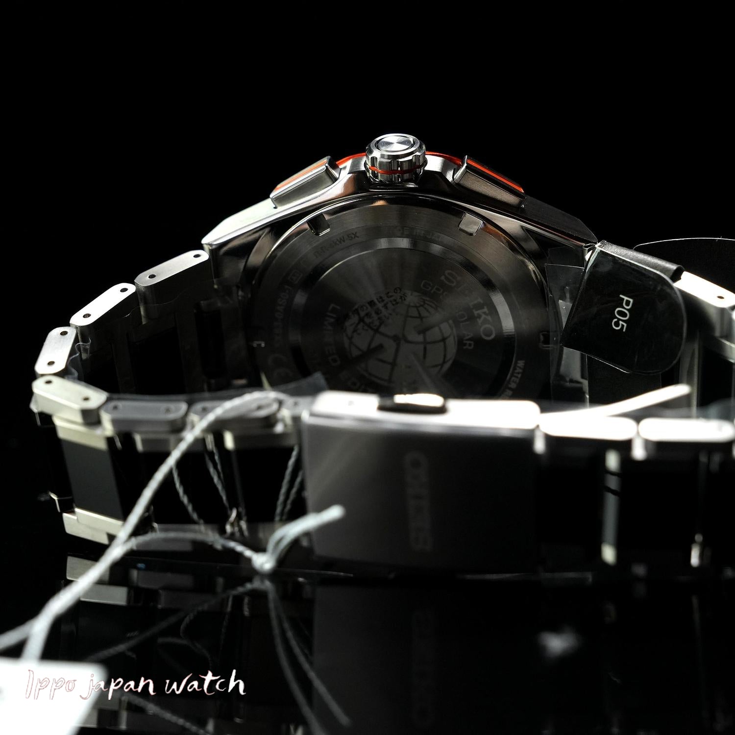 Seiko Astron solar radio GPS SBXC183/SSH183 titanium analog world