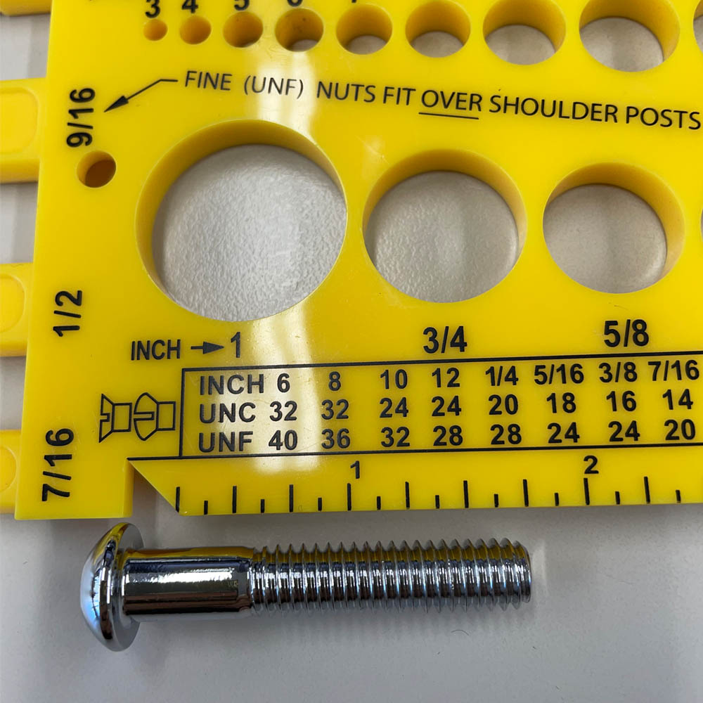 ハーレー用のボルト（インチサイズ）、ネジの種類・規格について