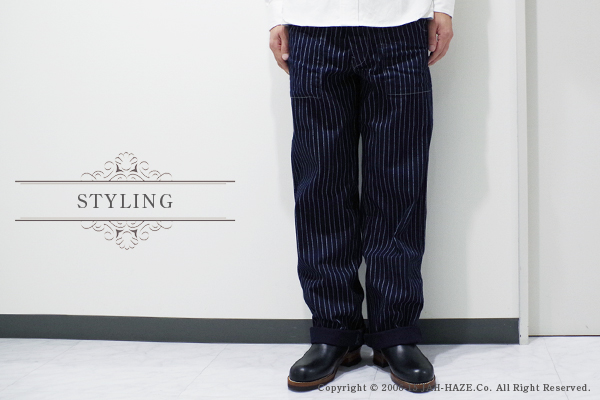 SUGAR CANE シュガーケーン ウォバッシュストライプ|レイルロード