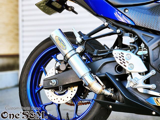 YZF R25 MT25用 ワンズ管 アルミサイレンサーVer スリップオン