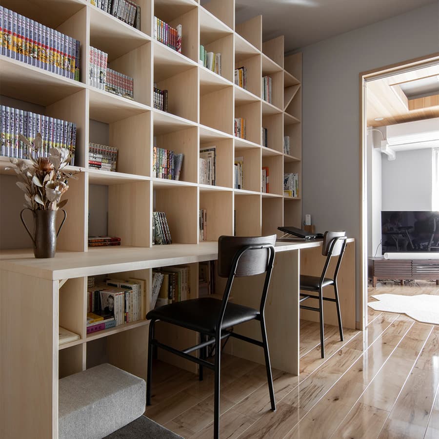 本棚 大型本を収納できる大容量本棚|本棚の通販はマルゲリータ