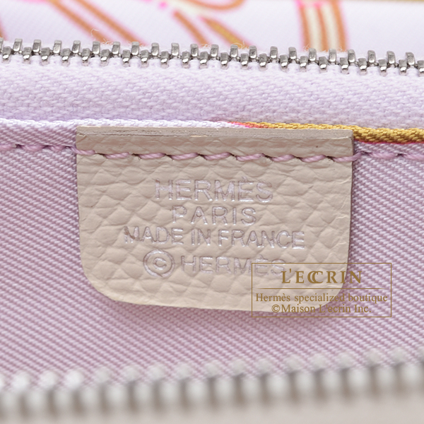 エルメス アザップ シルクイン コンパクト クレ/ モーヴペール ヴォー