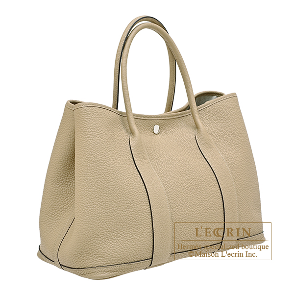 エルメス ガーデンパーティ36/PM トレンチ ネゴンダ シルバー金具