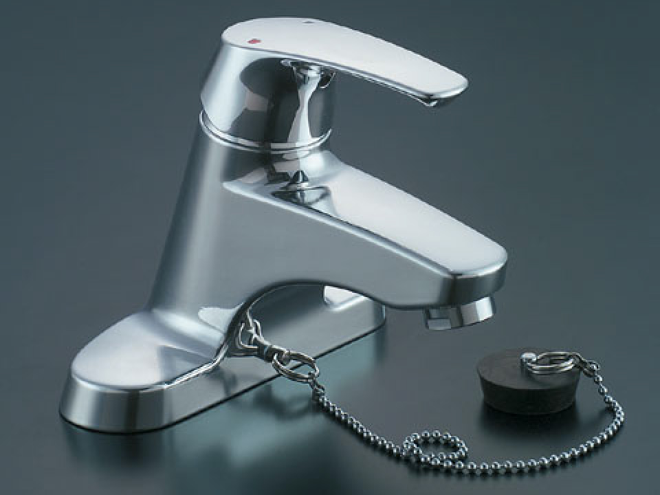 洗面化粧台用 シングルレバー混合水栓（泡沫式） [LF-B355S-MB3