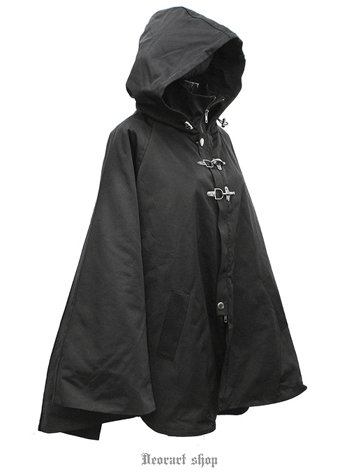 ファイヤーマンバックル フード付 マントコート (M) DRT2597-BP