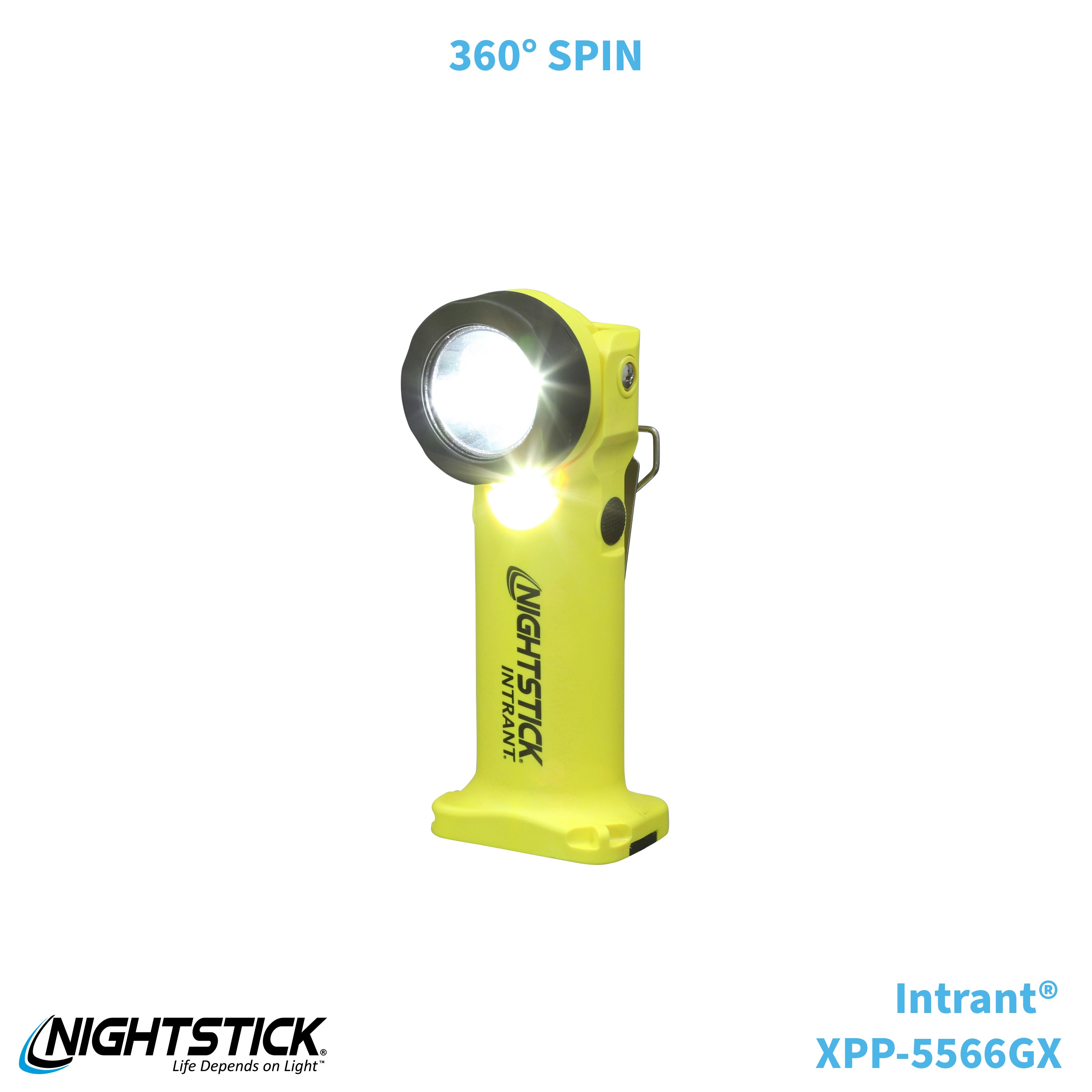 INTRANT Intrinsically Safe Dual-Light Angle Light