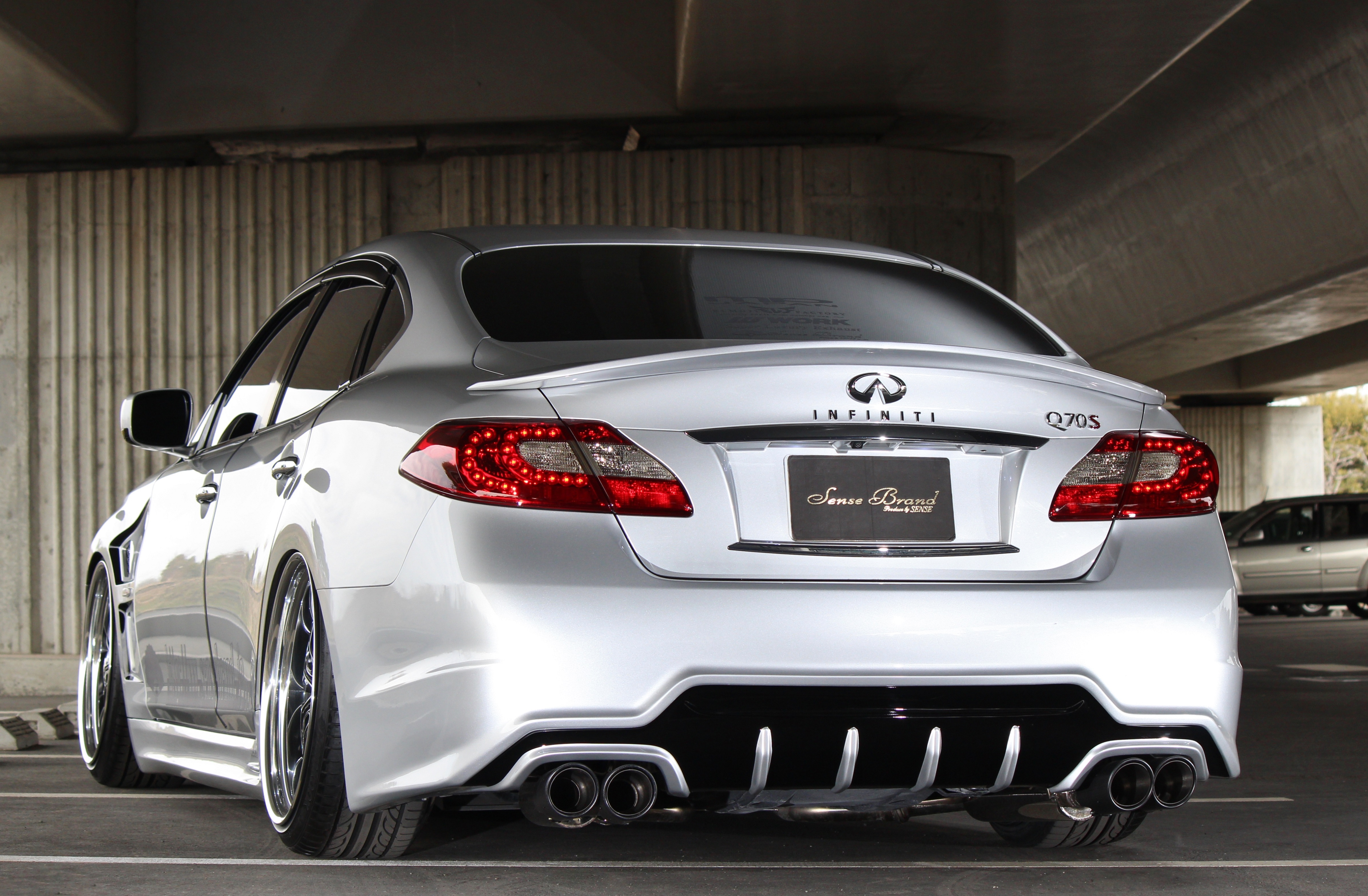 51系フーガ/リアピースマフラー【スタンダード】｜SENSE BRAND