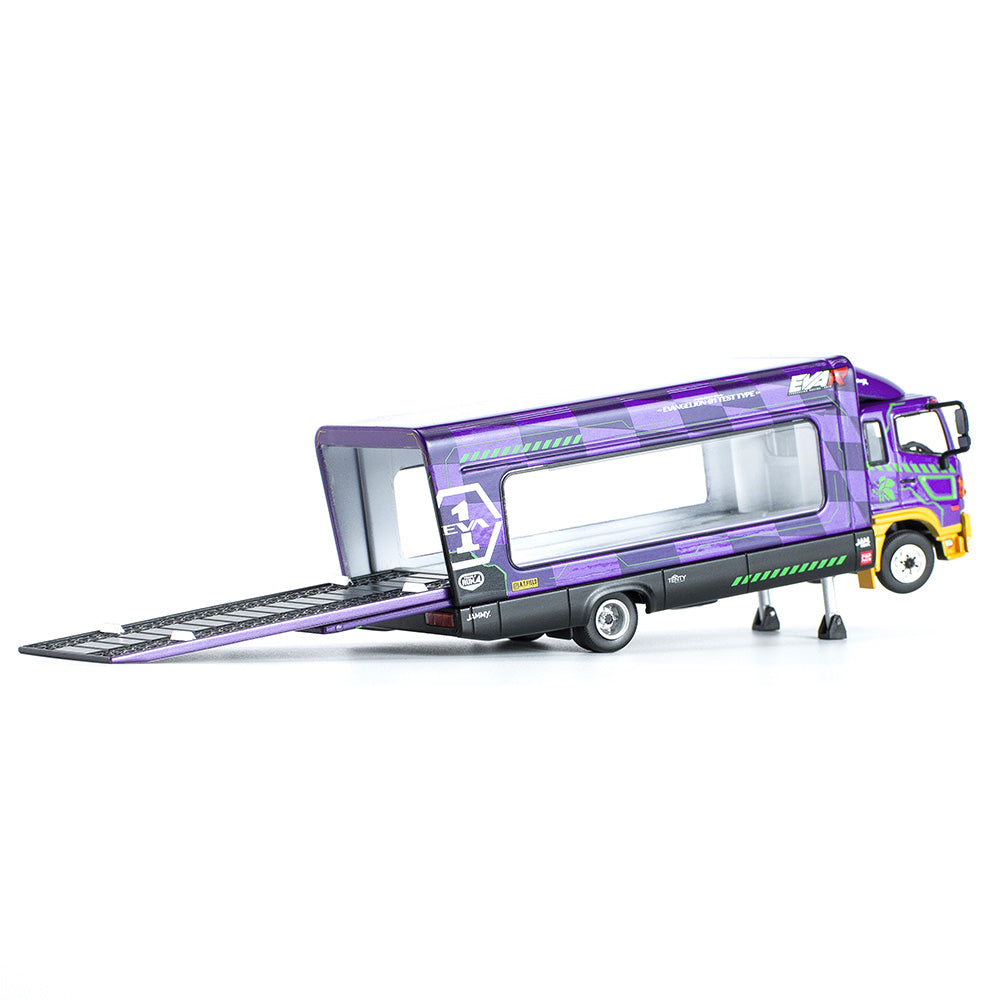 POPRACE＞1/64 EVA RACING TRANS PORTER HINO 500 (EVA-01) – サポルト