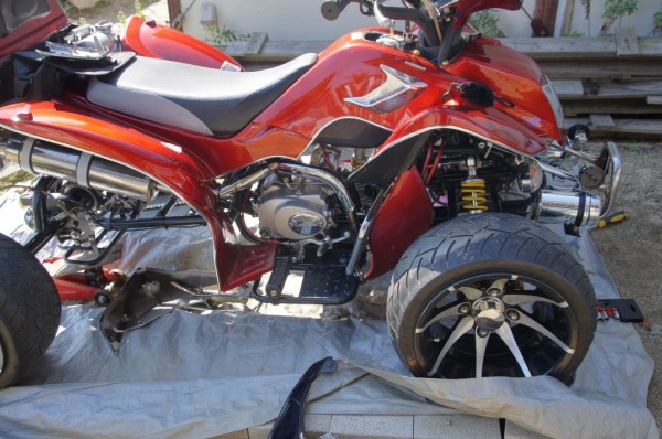 中華バギー(ATV) バギーにカウリング！？ アンダーカウル編2 | PiCMO