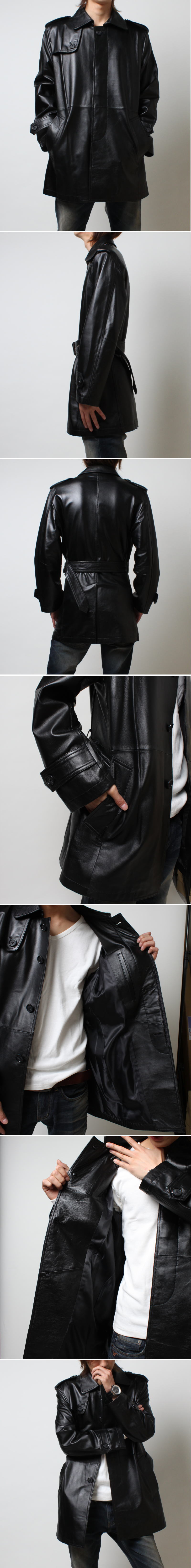 楽天市場】Freedom 革ジャン レザーコート レザージャケット S M L LL