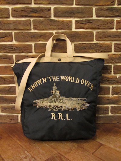 RRL等の通販サイト【RHYTHM】RRL(ダブルアールエル) HELMET BAG