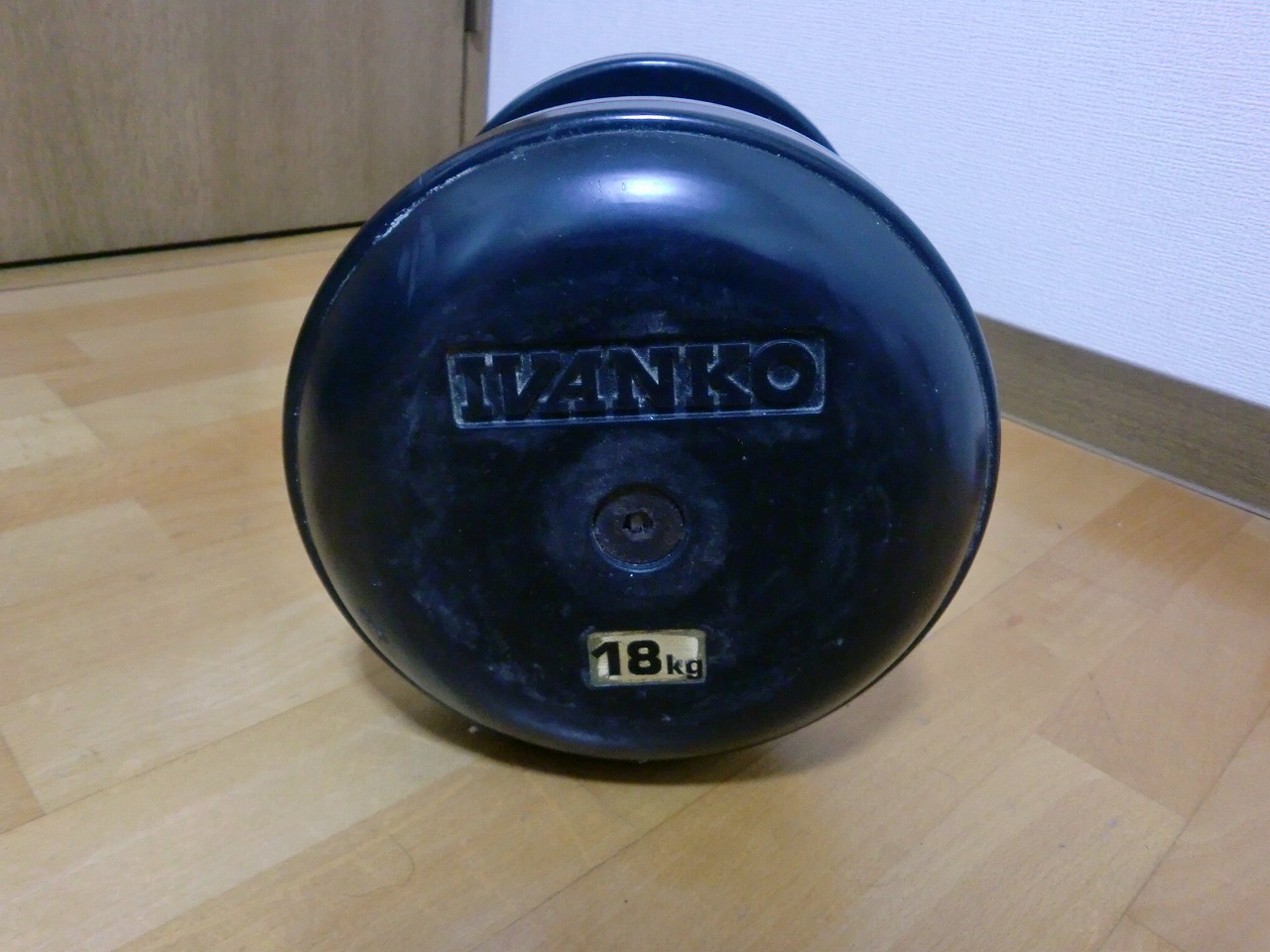 ivanko ラバー ダンベル 固定式 18kg イヴァンコ SDKR ウェイト