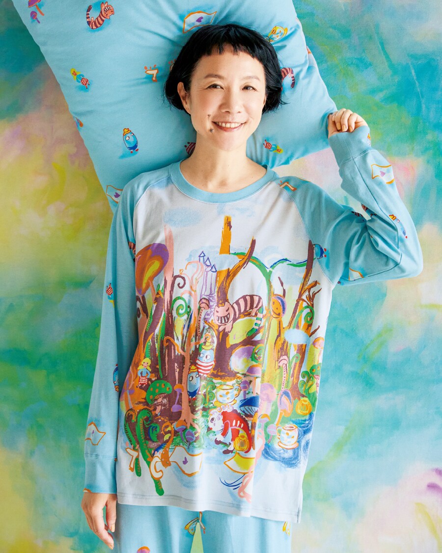 ☆TSUMORI CHISATO☆パジャマ バンビ柄 きのこ サイズL