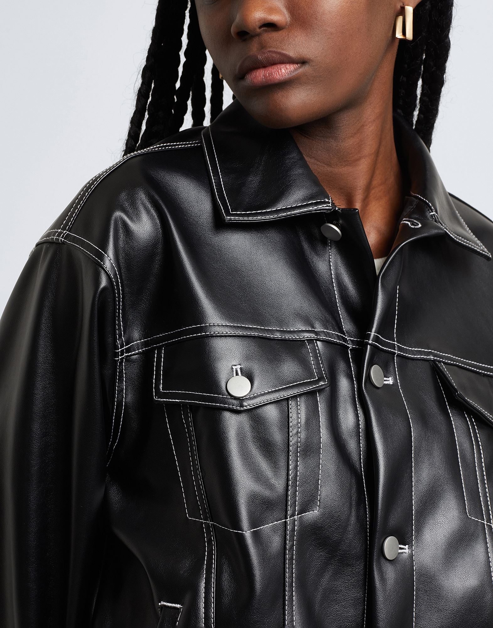 8 by YOOX コート＆ブルゾン | ブルゾン ブラック レディース | YOOX