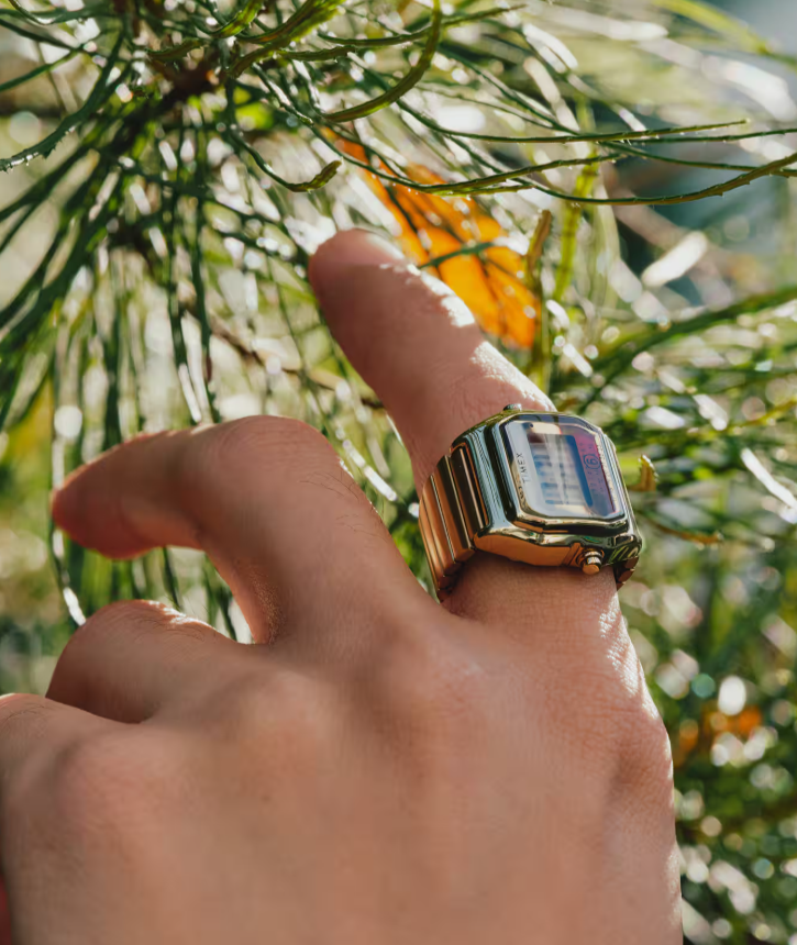 MM6 Maison Margiela × TIMEX『T80 Ring Watch “Gold”』がセール価格で