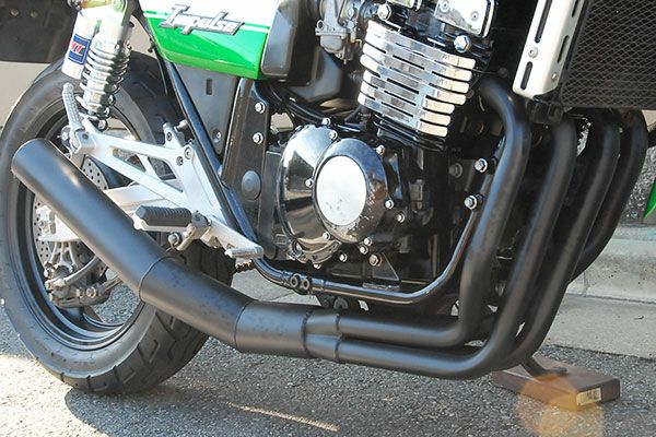 GSX400インパルス80φ極太マフラーバズー管 | 旧車バイクカスタムパーツ