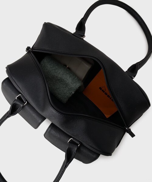 THE SHOP TK ボストンバッグ ダブルフラップミニボストン ユニセックス