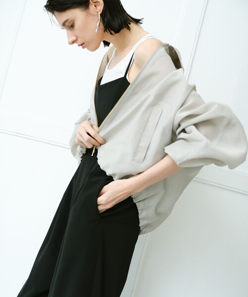 allureville（アルアバイル） サロペット オーバーオール ストレッチ