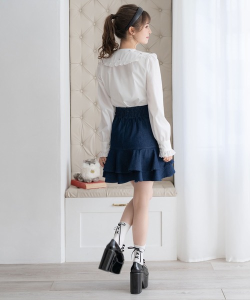 DearMyLoveRose（ディアマイラブローズ） スカート レースアップハート