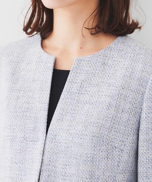 UNTITLED（アンタイトル） ジャケット ノーカラージャケット 「通勤