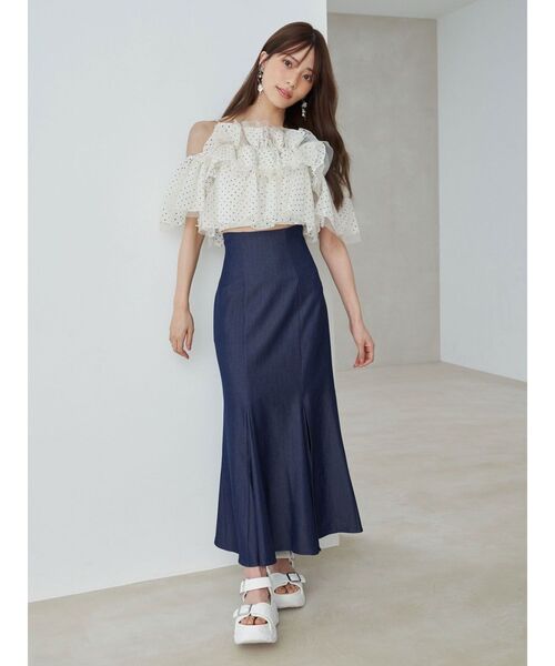 MERCURYDUO（マーキュリーデュオ） スカート バックレースアップ