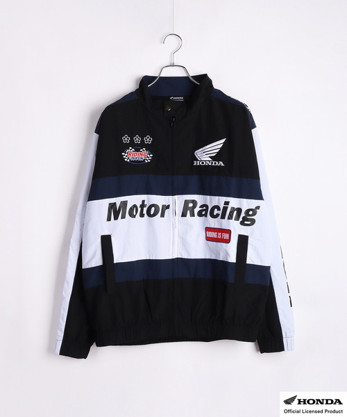 百花繚乱 ブルゾン アウター HONDA × レーシングブルゾン メンズ