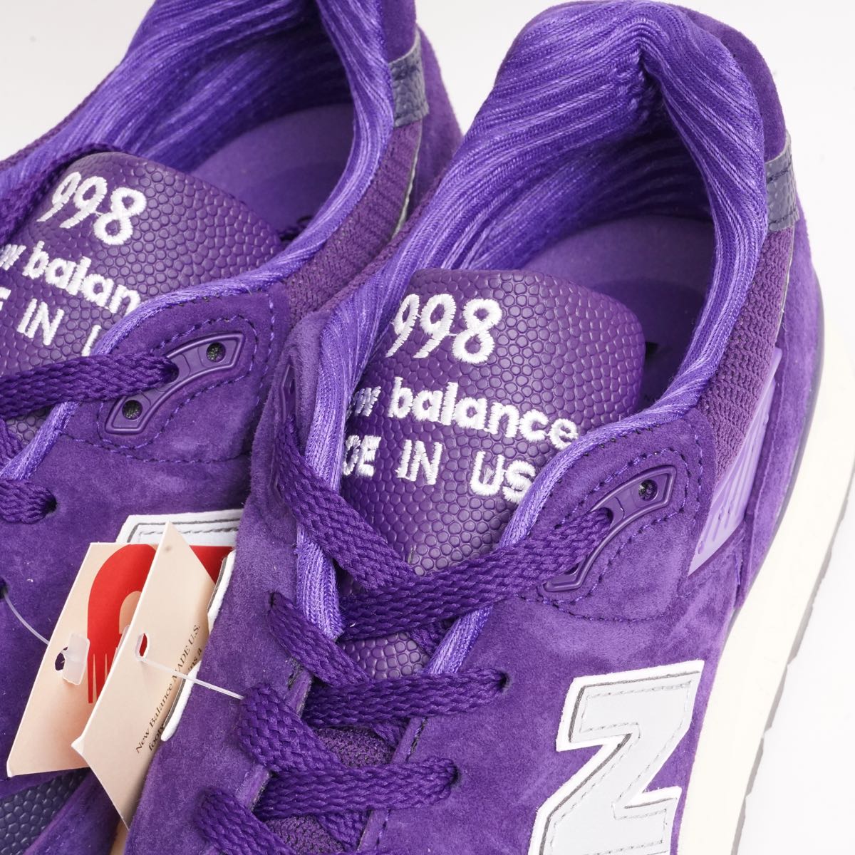 NEW BALANCE U998TE ニューバランス パープル スウェード スニーカー
