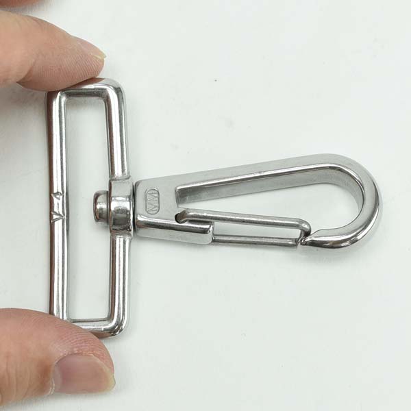 水本 スイベルベルトフック V-4 ステンレス 全長 78mm | あかばね金物