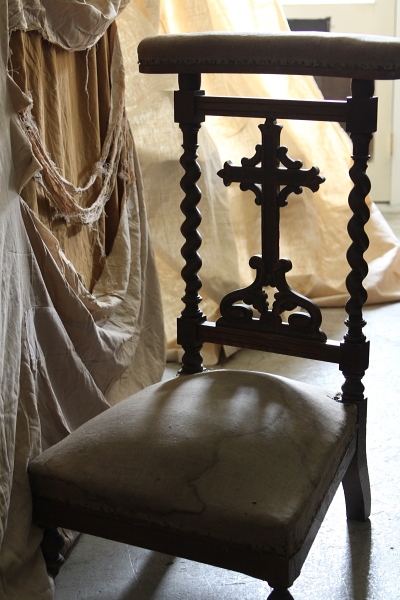 アンティークプレイヤーチェア チャーチチェア チャペルチェア