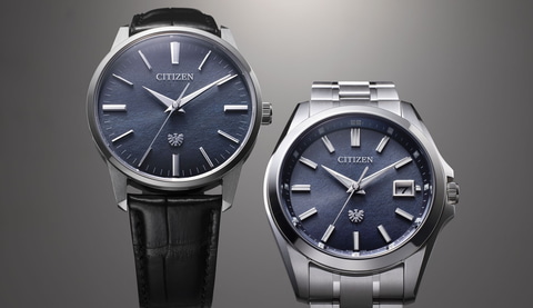 ザ・シチズン エコ・ドライブに“ジャパンブルー