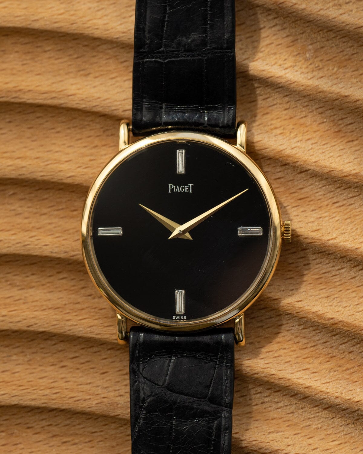 ピアジェ アルティプラノ 9025 手巻き YG オニキスダイアル Cal.9P2