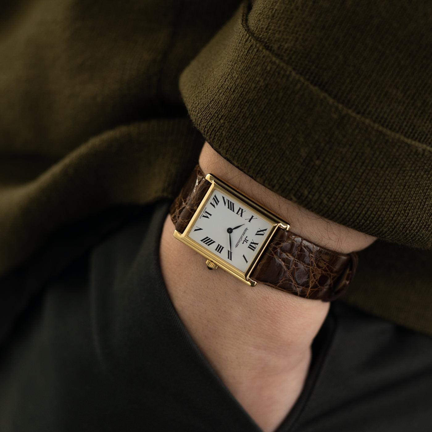 ジャガールクルト レクタングル 18金無垢 YG / Jaeger-LeCoultre | ARBITRO