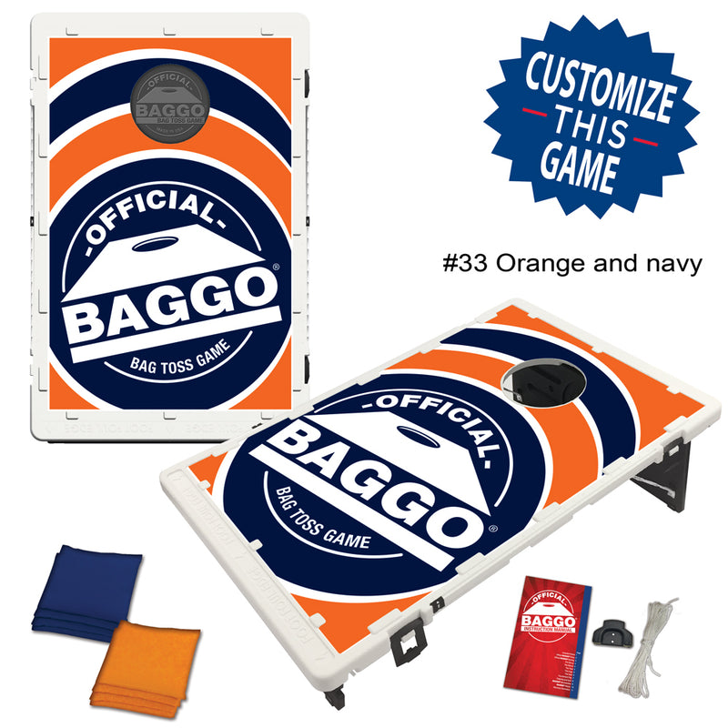 BAGGO Classic Alternate Football Versions Bean Bag Toss Game by