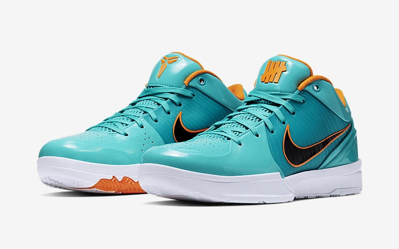 国内8/24発売予定】NIKE × UNDEFEATED KOBE 4 PROTRO “Spurs PE