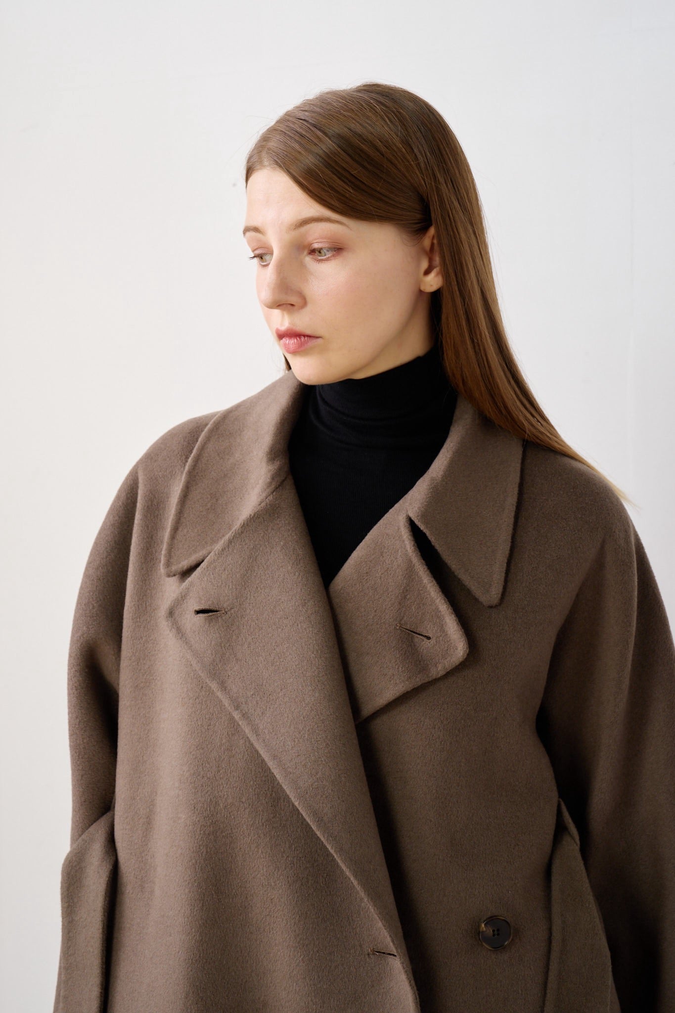 ウールカシミアロングコート – DALI GOAT