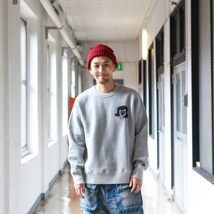 TACOMA FUJI RECORDS TACOMA FUJI LOGO (embroidery) SWEATSHIRT