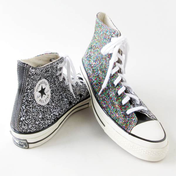 コンバース×JW アンダーソン CT70 三ツ星 グリッター ラメ チャック